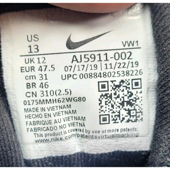 Nike Flex Control TR3 Men's Size 13 Triple Black Athletic Low Top Shoes - Picture 15 of 15